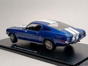 FORD MUSTANG GT FASTBACK 1968 KK SCALE 1:18 — фото 8