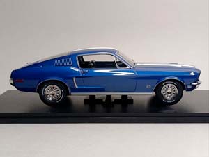 FORD MUSTANG GT FASTBACK 1968 KK SCALE 1:18 — фото 9