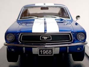 FORD MUSTANG GT FASTBACK 1968 KK SCALE 1:18 — фото 2