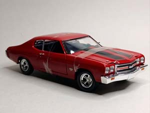 CHEVROLET CHEVELLE SS  1970 FAST & FURIOUS 1:18 — фото 7