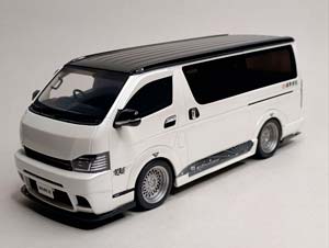 TOYOTA HIACE SUPER GL CUSTOM 2008 OTTO 1:18