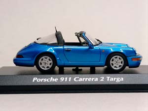PORSCHE 911 (964) TARGA 1991 MAXICHAMPS 1:43 — фото 6