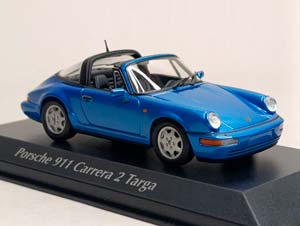 PORSCHE 911 (964) TARGA 1991 MAXICHAMPS 1:43 — фото 7