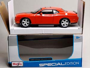 DODGE CHALLENGER SRT 2008 MAISTO 1:24 — фото 10