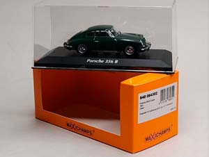 PORSCHE 356 B COUPE 1961 MAXICHAMPS 1:43 — фото 10