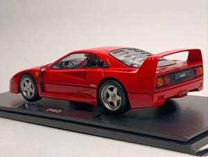 FERRARI F40 1987 (КРАСНЫЙ САЛОН) 1:18 KK SCALE — фото 3