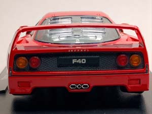 FERRARI F40 1987 (КРАСНЫЙ САЛОН) 1:18 KK SCALE — фото 4