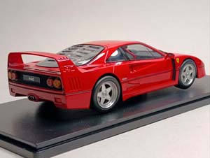 FERRARI F40 1987 (КРАСНЫЙ САЛОН) 1:18 KK SCALE — фото 5