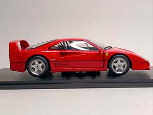 FERRARI F40 1987 (КРАСНЫЙ САЛОН) 1:18 KK SCALE — фото 6
