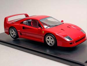 FERRARI F40 1987 (КРАСНЫЙ САЛОН) 1:18 KK SCALE — фото 7