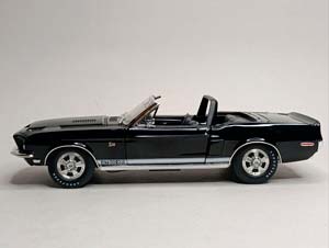 FORD MUSTANG SHELBY GT500 1968 ACME/GMP 1:18 — фото 9