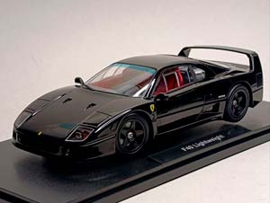 FERRARI F40 LIGHTWEIGHT 1990 BLACK 1:18 KK SCALE