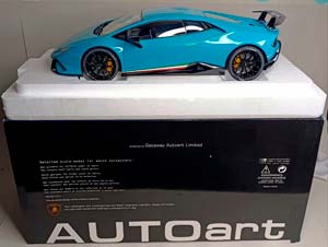 LAMBORGHINI HURACAN PERFORMANTE 2017 AUTOART 1:12 — фото 10