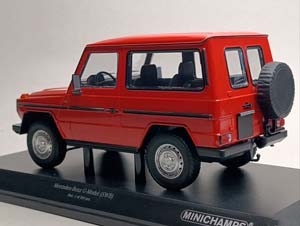 MERCEDES G-MODEL (SWB) RED G-CLASS 1:18 — фото 3