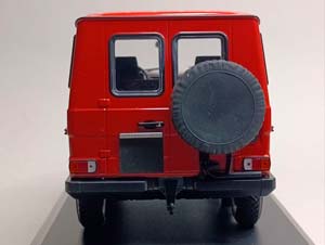 MERCEDES G-MODEL (SWB) RED G-CLASS 1:18 — фото 4