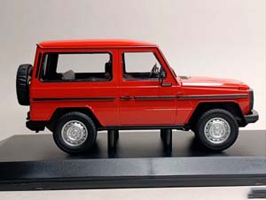 MERCEDES G-MODEL (SWB) RED G-CLASS 1:18 — фото 6
