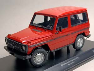 MERCEDES G-MODEL (SWB) RED G-CLASS 1:18