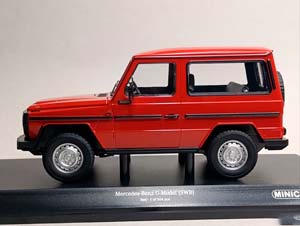 MERCEDES G-MODEL (SWB) RED G-CLASS 1:18 — фото 2