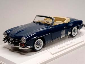 MERCEDES 190 SL 1957 BLUE 1:18 NOREV