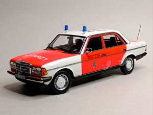 MERCEDES 200 -1984 (W123) EMERGENCY AMBULANCE 1:18
