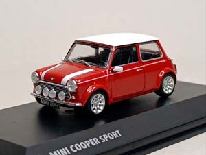MINI COOPER SPORT RED 1:43 SOLIDO