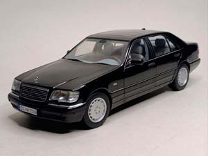 MERCEDES S600 W140 BLACK 1:18 NOREV HQ