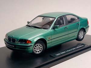 BMW 3 SERIES SEDAN E46 GREEN 1:18 KK SCALE