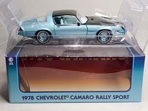 CHEVROLET CAMARO RALLY SPORT 1978 GREENLIGHT 1:18 — фото 10