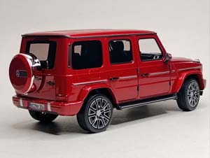MERCEDES G-CLASS (W465) HYACINTH RED 1:18 NOREV — фото 4