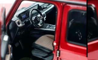 MERCEDES G-CLASS (W465) HYACINTH RED 1:18 NOREV — фото 5