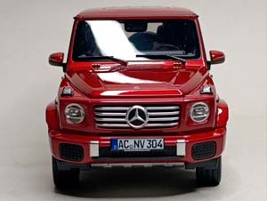 MERCEDES G-CLASS (W465) HYACINTH RED 1:18 NOREV — фото 8