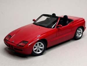 BMW Z1 1988 RED 1:18 MINICHAMPS