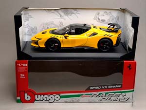 FERRARI SF90 XX STRADALE 2024 BBURAGO 1:18 — фото 9
