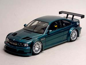 BMW M3 GTR GREEN (E46) DSM MODELS 1:18