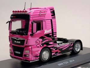 MAN TGX - WOMAN TRUCKER -2014 HACHETTE 1:43
