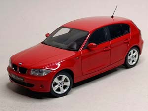 BMW 1ER 120I (Е87) RED KYOSHO 1:18