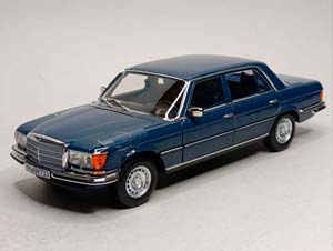 MERCEDES 350 SEL -1979 (W116) BLUE NOREV 1:18