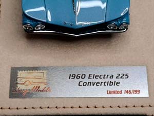 BUICK ELECTRA 225 CONVERTIBLE -1960 GLM STAMP 1:43 — фото 8