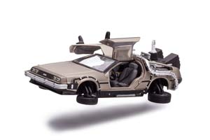 DELOREAN DMC12 "BACK TO FUTURE 2" (1983), SILVER — фото 5