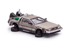 DELOREAN DMC12 "BACK TO FUTURE 2" (1983), SILVER — фото 8