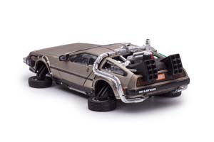 DELOREAN DMC12 "BACK TO FUTURE 2" (1983), SILVER — фото 9