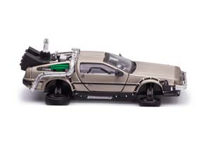 DELOREAN DMC12 "BACK TO FUTURE 2" (1983), SILVER — фото 10