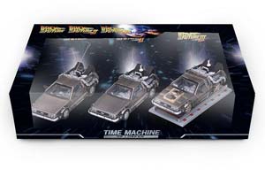 DELOREAN DMC-12 НАЗАД В БУДУЩЕЕ НАБОР ИЗ 3 МАШИН