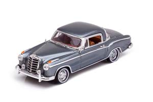 MERCEDES-BENZ 220SE 1959 W128 КУПЕ СЕРЕБРИСТЫЙ