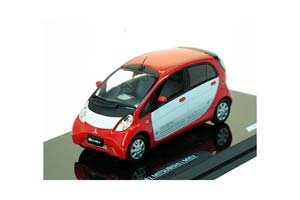 MITSUBISHI IMIEV ELECTRIC CAR RED/WHITE 2010