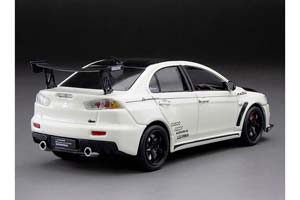 MITSUBISHI LANCER EVO X 2011 WHITE METALLIC/BLACK — фото 6