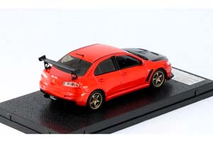 MITSUBISHI LANCER EVO X 2011 RED METALLIC/BLACK — фото 2