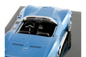 CHEVROLET CORVETTE STINGRAY 427 CONVERTIBLE 1968 LEMANS BLUE ГОЛУБОЙ МЕТ. — фото 3