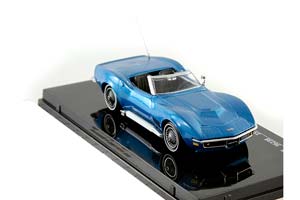 CHEVROLET CORVETTE STINGRAY 427 CONVERTIBLE 1968 LEMANS BLUE ГОЛУБОЙ МЕТ. — фото 4