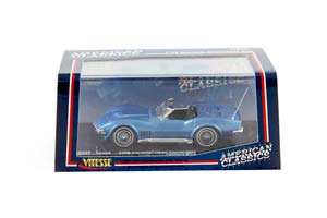 CHEVROLET CORVETTE STINGRAY 427 CONVERTIBLE 1968 LEMANS BLUE ГОЛУБОЙ МЕТ. — фото 6